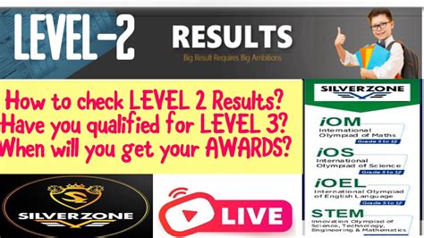 silverzone result|silverzone result level 2.